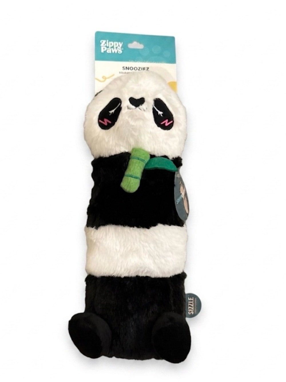 Zippy Paws Snooziez Plush Panda Dog Toy